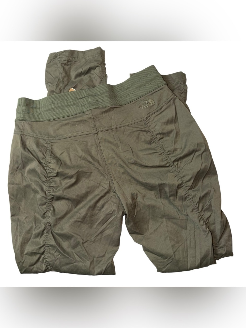 The North Face Olive Green Elastic-Waist Track Joggers - Picture 4 of 5
